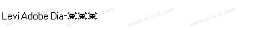 Levi Adobe Dia字体转换
